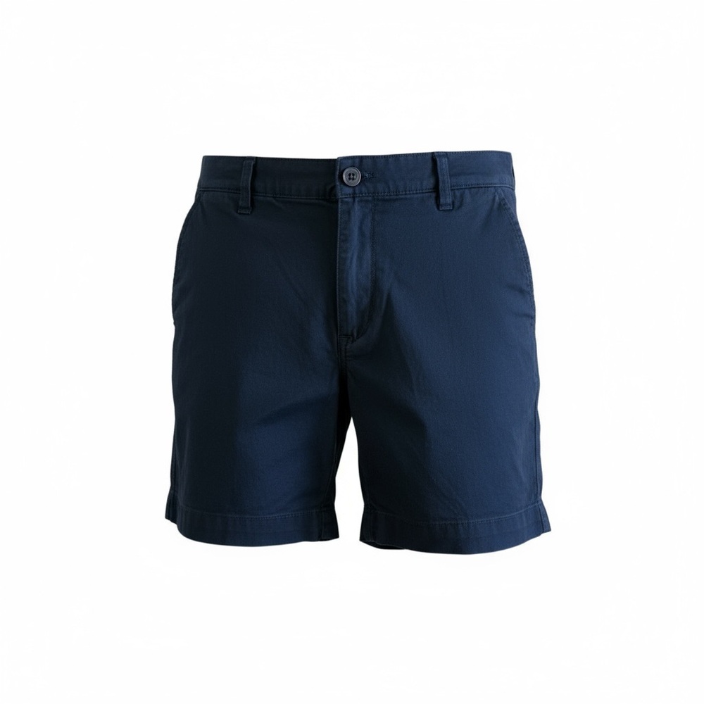 Eddie Bauer navy shorts front & back pockets size 10
